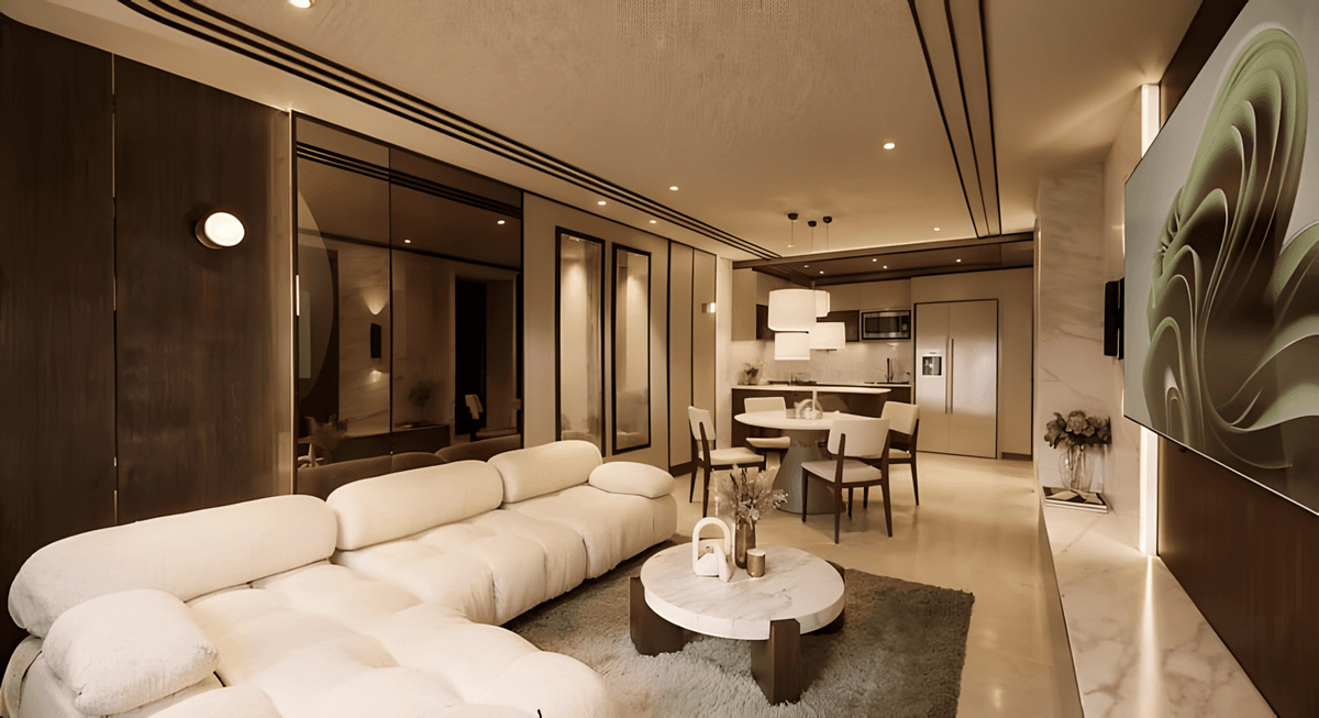 Interior de apartamento en Puerta Grande